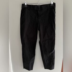 J.Crew Black Stretch Ankle Pants Size 0